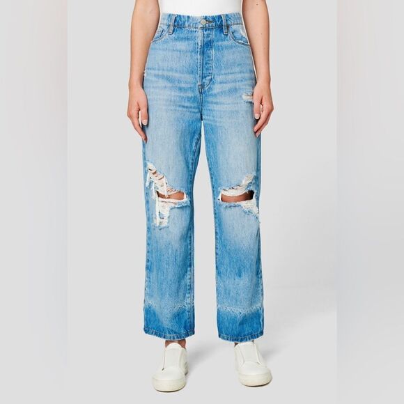 NWT Blank NYC Baxter Ribcage Straight Leg Jeans Size 31 - Picture 1 of 5